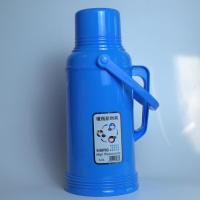 3.2L家用热水瓶塑料外壳学生宿舍暖壶大容量开水保温瓶茶瓶玻璃胆 9986蓝色 [外壳]