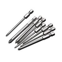 加硬风批十字批头50mm、75mm、100mm、150mm长套装批嘴 75mm十字8件套装(大小规格)