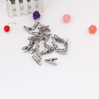 不锈钢夹子防风晾衣架多功能晒衣架折叠裤架夹袜架晒内衣架毛巾架 不锈钢夹20个