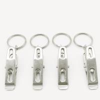 窗帘夹挂钩全配304不锈钢窗帘夹子挂衣配件 晾晒环夹子金属夹 304材质10个装