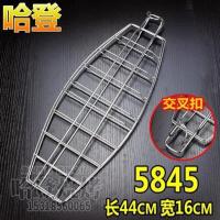 商用不锈钢吊炉烤鱼夹子烤网挂钩鲶鱼烤兔子烤翅湄公鱼焖炉清江鱼 5845交叉扣加粗加固烤鱼夹