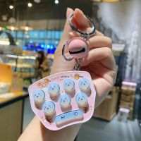 儿童掌上打地鼠钥匙扣游戏机带灯迷你手眼结合智力开发玩具挂件 掌上打地鼠粉色+粉色小铃铛
