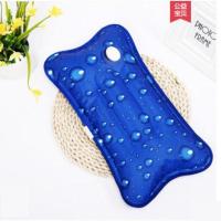 夏季冰枕冰垫水枕头成人午睡充水枕头儿童学生降温冰凉枕冰晶枕 宝宝款42*23深水珠(无眼罩)