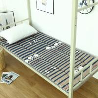 上下铺可折叠床垫透气防潮加厚学生单人宿舍床褥90*190cm四季通用 [四季款]快乐熊猫 90*190厘米