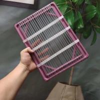 散热坐垫 透气 服装厂制衣厂员工上班椅垫 板凳坐垫 夏天冰凉坐垫 简约塑料框不注水坐垫32*24