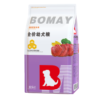 满月柯基小狗狗粮1一2个月离乳期专用幼犬泰迪比熊土狗通用去泪痕 1斤装一牛肉味