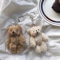 韩ins可爱毛衣泰迪熊毛绒公仔玩偶玩具女生情侣礼物布偶娃娃秋冬 腮红小白熊