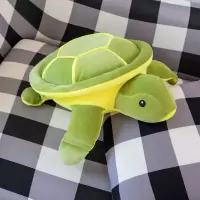 可爱乌龟毛绒玩具抱枕布娃娃公仔大号 35厘米(填充优质羽绒棉) 软体乌龟