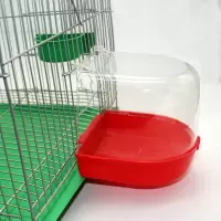 鸟用洗澡盆沐浴盆虎皮鹦鹉文鸟绣眼八哥画眉用品用具大号鸟笼配件 鹦鹉洗澡盆