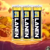 梦龙游戏机掌机赛尔号洛克王国儿童玩具经典怀旧小学生迷你游戏机 精灵战斗王电池6颗-每次装3颗