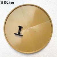 圆笼接粪板画眉笼接粪盘绣眼画眉玉鸟鹦鹉鸟笼托粪板底盘垫板配件 直径24(颜色随机)