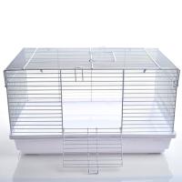 仓鼠笼基础笼47基础笼仓鼠宝宝用品金丝熊别墅新手套餐超大基础笼 超大47基础笼(白色) 裸笼(无食盆饮水器)