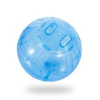 兴兴文仓鼠静音跑轮金丝熊转轮跑步机跑球小宠物玩具用品 10cm无支架跑球(颜色随机)