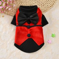 宠物礼服婚纱狗衣服小型犬春季春秋泰迪斯芬克斯猫比熊潮牌约克夏 男款衣 XS(建议1-3斤)