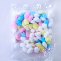 松鼠博士仓鼠椰子壳窝蜜袋鼯睡房仓鼠小房子金丝熊保暖躲避屋玩具 仓鼠垫窝彩色棉球(约100粒) 送零食包