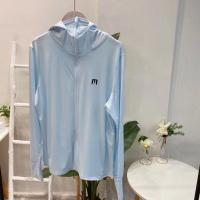 aibitoo防晒衣小兔子防嗮衣女夏季冰丝防晒衫蒙面防晒衣 蓝色 均码