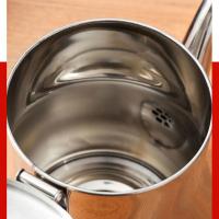 不锈钢油壶带滤网安士壶小油瓶胡厨房用品家用防漏调料壶酱油油瓶 容纳0.22斤-无虑网-11 特厚电解-特价超惠