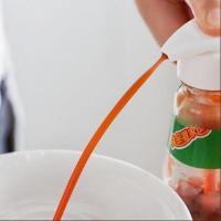 通用蚝油瓶按压嘴挤压器李锦记耗油压嘴海天专用挤蚝油厨房神器 三代白色小口1个+管子2根番茄酱