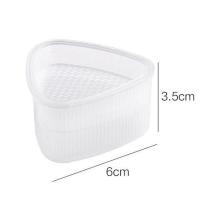 日式三角饭团模具家用紫菜包饭便当diy造型工具寿司器创意料理器 小号三角模具[1个装]