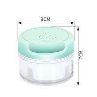 蒜泥神器家用手动捣蒜器多功能绞肉机拉蒜器厨房蒜蓉末小型碎菜机 170ml[单个装]