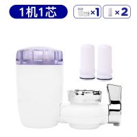德质净水器家用水龙头可拆卸厨房家电家用水直饮净水器过滤器 净水器【一机二芯】