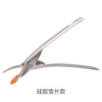304不锈钢防烫夹家用厨房神器取碗夹蒸锅夹提盘子器防滑碟夹子 特价版(硅胶款) 1支装
