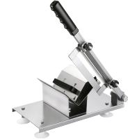 祺升羊肉卷切片机家用手动肥牛卷切片机商用刨肉机切年糕阿胶土豆 不锈钢切片机自动送肉