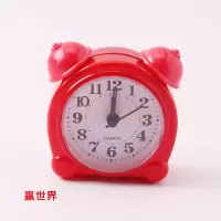 塑料迷你小闹钟时尚个性简约学生儿童闹表卧室床头电子时钟表闹钟 8835迷你小闹钟
