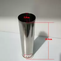 重庆鲜面条304不锈钢激光无缝焊接烧麦皮馄饨超快饺子皮模具筒 内径:5.0cm