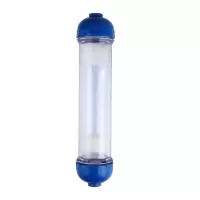 小T33空壳净水滤壳 透明 加厚 净水器过滤可DIY填滤料 水族水草等 1个