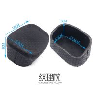 洗头床枕头垫理发店陶瓷盆头枕橡胶通用冲头床配件靠垫靠枕枕头套 纹理枕