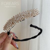 丸子头神器FOREARS蓬松简约百搭懒人扎发花苞头水晶盘发神器头饰 ZZFS-[白色串珠]