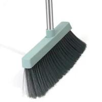 扫把套装家用软毛扫帚簸箕组合撮子不粘头发撮箕扫把单个扫地笤帚 单个扫把[颜色随机] 均码