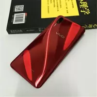 VIVO X23玻璃后盖 vivoX23 电池后盖 手机后屏背壳 外壳 X23 幻影红色 (标准版) 不带镜框