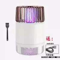 灭蚊子灯家用电击卧室静音母婴防误触安全无辐射驱蚊强吸灭蚊神器 象牙白智能强吸+电击[推荐款]