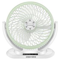 usb充电香薰小风扇 静音学生宿舍台扇随身办公桌大风驱蚊便携风扇 绿色清香驱蚊扇