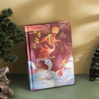 扶柚新品春时樱桃B6PU磁扣本 创意少女水果卡通手账学生记事本4款 云昔录-锦鲤