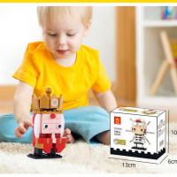 兼容乐高小颗粒积木玩偶第三方人仔西游记拼装人偶男女孩益智玩具 如来佛祖[107颗粒]