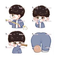 [原创]饭制蔡徐坤跑男气球海盗船高品质双面夹层立牌应援周边[9月1日发完] 三款pp夹