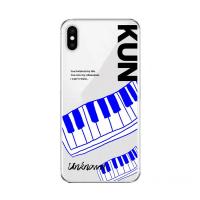 蔡徐坤新专辑迷ikun手机壳同款华为畅玩20坤坤苹果11小米9vivOPPO 钢琴款-透明软胶壳 [更多型号联系客服确认