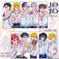 [无敌同人]JOJO的奇妙冒险同人周边徽章抽抽乐承太郎花京院DIO 全套入(徽章+明信片) 承太郎