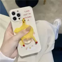 减压iPhone12手机壳苹果11pro max个性XR创意Xs下蛋母鸡7p女8plus 下蛋鸡-手机壳 苹果12min