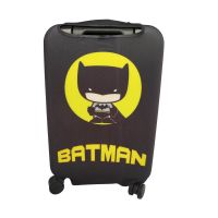 TPRC正义联盟时尚潮流行李箱旅行箱拉杆箱箱套箱包配件保护套 黑色 S适用16寸-20寸箱子