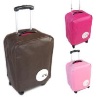 防水皮箱套无纺布行李箱保护套202428寸拉杆箱子套旅行箱防尘雨罩 箱套20寸[64*38*23] 玫红色