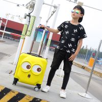 小黄人拉杆箱儿童旅行箱16寸卡通可爱行李箱女20寸宝宝登机箱18寸 16寸普通双轮特价各种图案