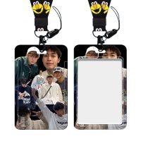 明星余庆伟卡套学生饭卡校园卡证件羊城通公交卡挂脖工厂牌套 1号图