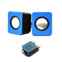 AV转VGA转换器显示器看电视支持网络电信移动联通机顶盒户户通DVD 音频头+小音箱