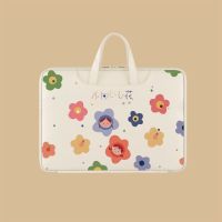 电脑包手提款苹果笔记本air13.3寸14pro女可爱15.6联想mac小清新 花花 13寸