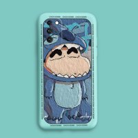 华为荣耀8x手机壳9x保护套x10max液态4tpro硅胶play5t外45G潮小新 薄荷蓝-锯齿外套 (荣耀x10)