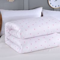 被子内胆套被套保护套棉胎被套被芯垫芯内胆套新品纤维面料内胆套 蝴蝶结 90x90cm(拉链款)